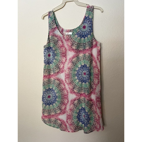 Renee C. Dresses & Skirts - Renee C. Womens Size M Mini Dress Sleeveless Boho Floral Summer Casual B
